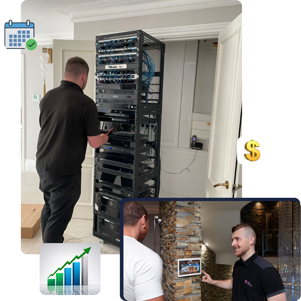 Smart home integrators at work